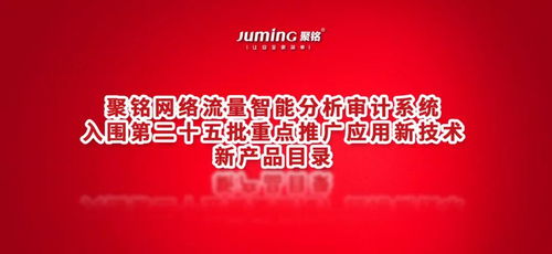 聚铭网络流量智能分析审计系统 技术前沿与应用推广
